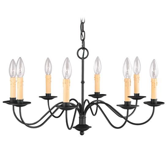Heritage 25 Inch 8 Light Chandelier by Livex Lighting